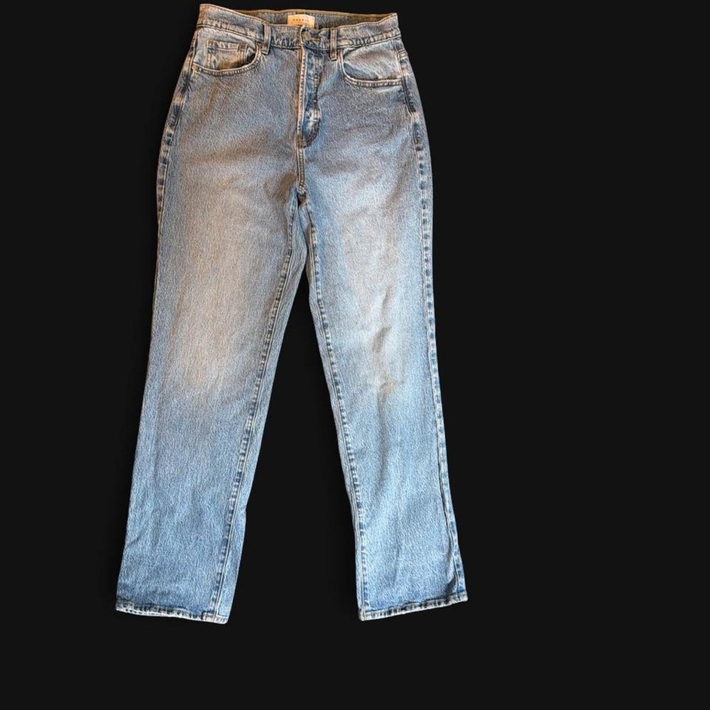 Pacsun High-waisted straight leg blue jeans Size 28R
